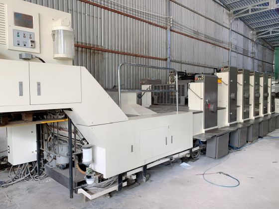 Máy in offset tờ rời 5 màu MITSUBISHI 1F-5+LX