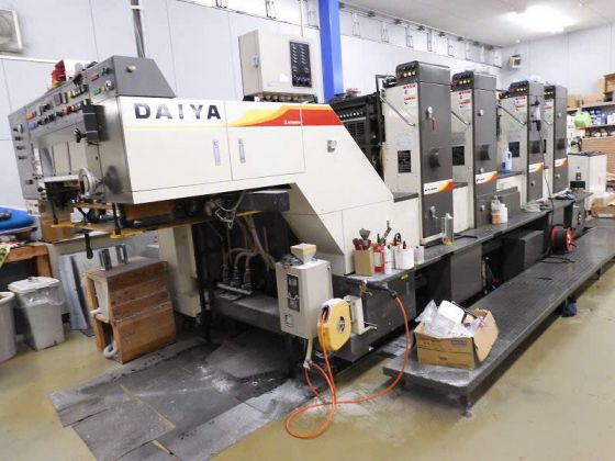 Máy in offset tờ rời 4 màu MITSUBISHI 1FR-4 