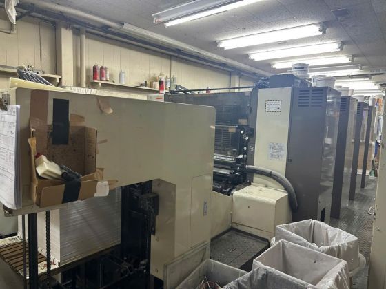 Máy in offset tờ rời 4 màu MITSUBISHI 1HVL-4