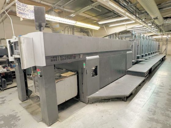 Máy in offset tờ rời 8 màu HEIDELBERG CD102-8+LX