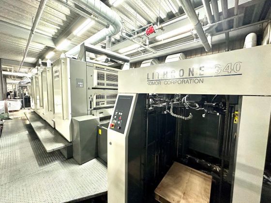 Máy in offset tờ rời 4 màu KOMORI GL-440H, năm 2013