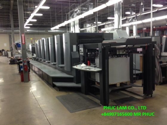 HEIDELBERG CD 102-6+L, năm 2017