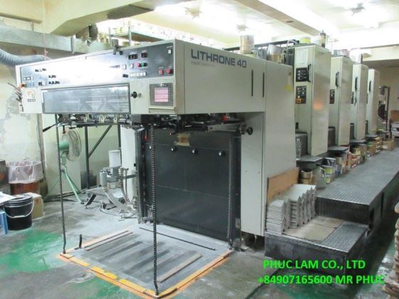 Máy in offset tờ rời 4 màu - KOMORI LITHRONE L-440