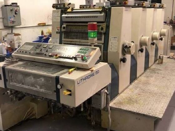 Máy in offset tờ rời 4 màu KOMORI L-420