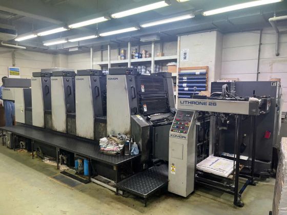Máy in offset tờ rời 4 màu KOMORI LITHRONE L-426