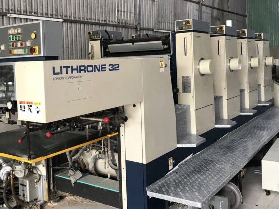 Máy in offset tờ rời 4 màu KOMORI NEW LITHRONE L-432