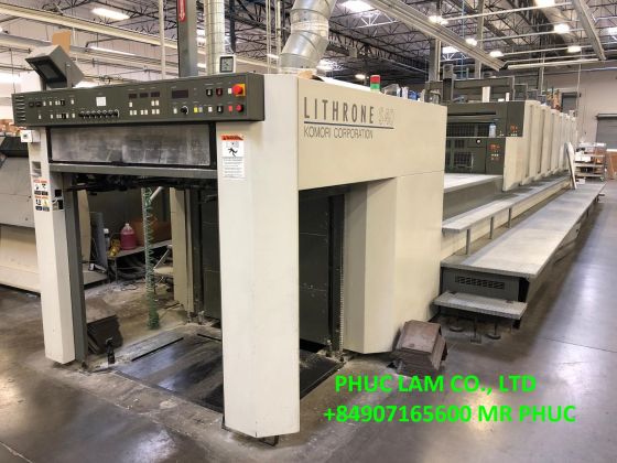 KOMORI LITHRONE LS-640+CX, năm 2005