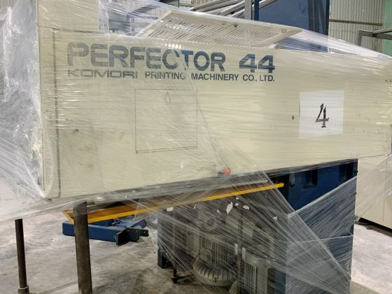 THỰC HIỆN THÁO MÁY KOMORI LP-44, ĐÓNG CONTAINER VÀ XUẤT KHẨU ĐI ẤN ĐỘ