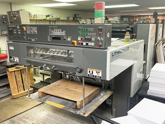 Máy in offset tờ rời 4 màu KOMORI L-428