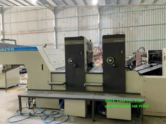 Máy in offset tờ rời 2 màu MITSUBISHI 2F-2