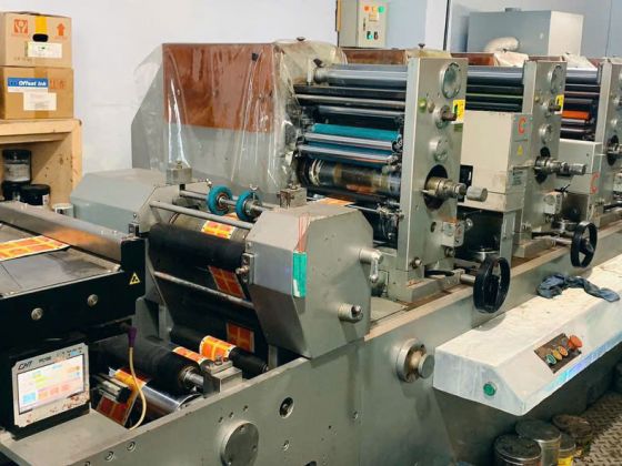 MÁY IN LETTERPRESS CUỘN NICKEL FH300-6C, NĂM 2020