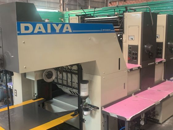 Máy in offset tờ rời 2 màu MITSUBISHI  1F-2