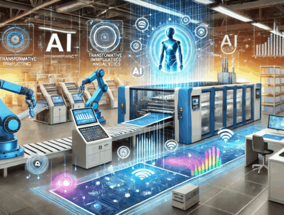 TƯƠNG LAI CỦA VIỆC QUẢN LÝ SẢN XUẤT IN DỰA TRÊN AI  